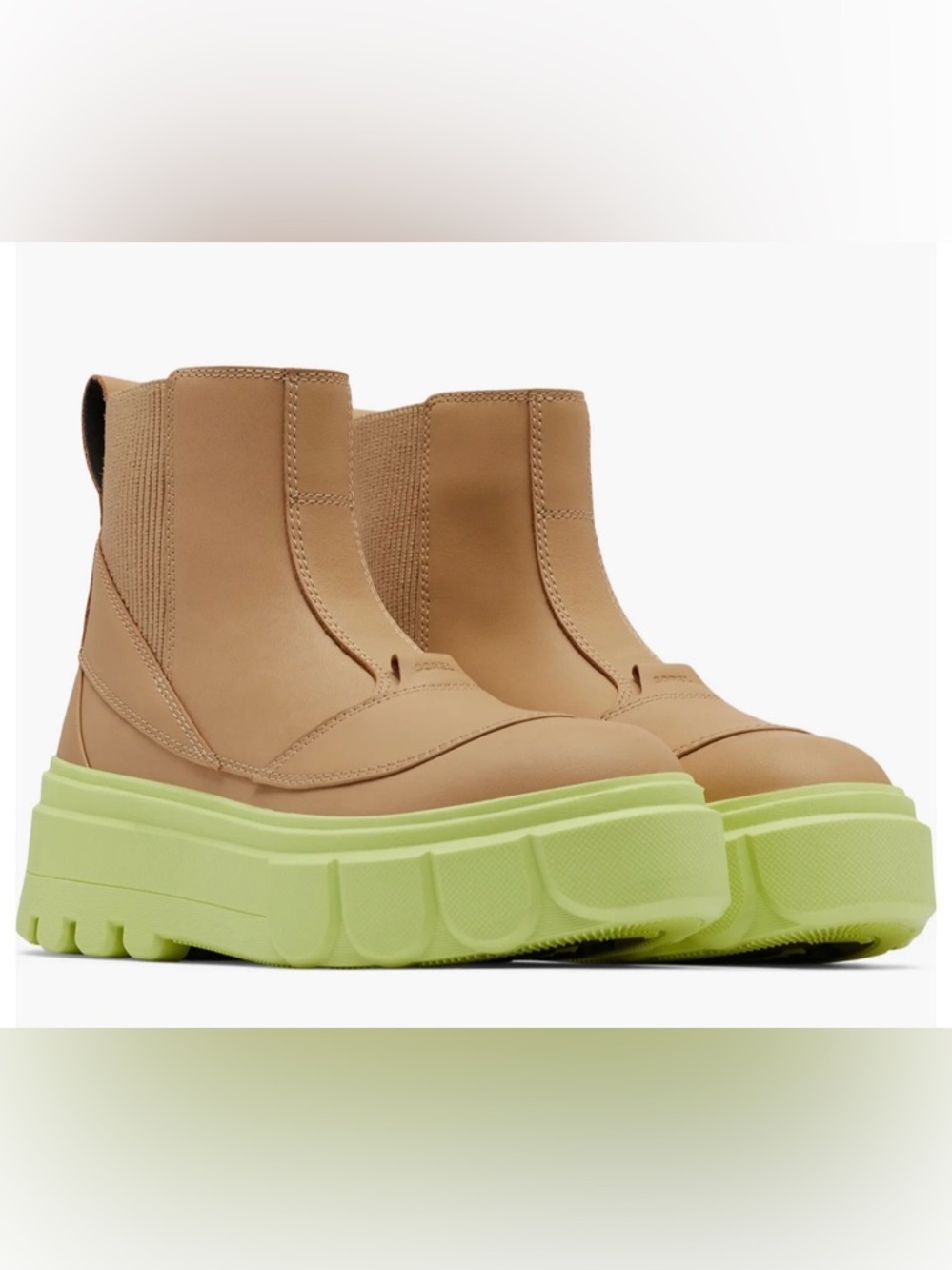 NWT - Sorel CARIBOU X Waterproof Platform Chelsea Boot